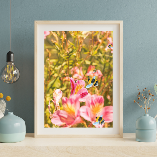 Honeybees in the Garden