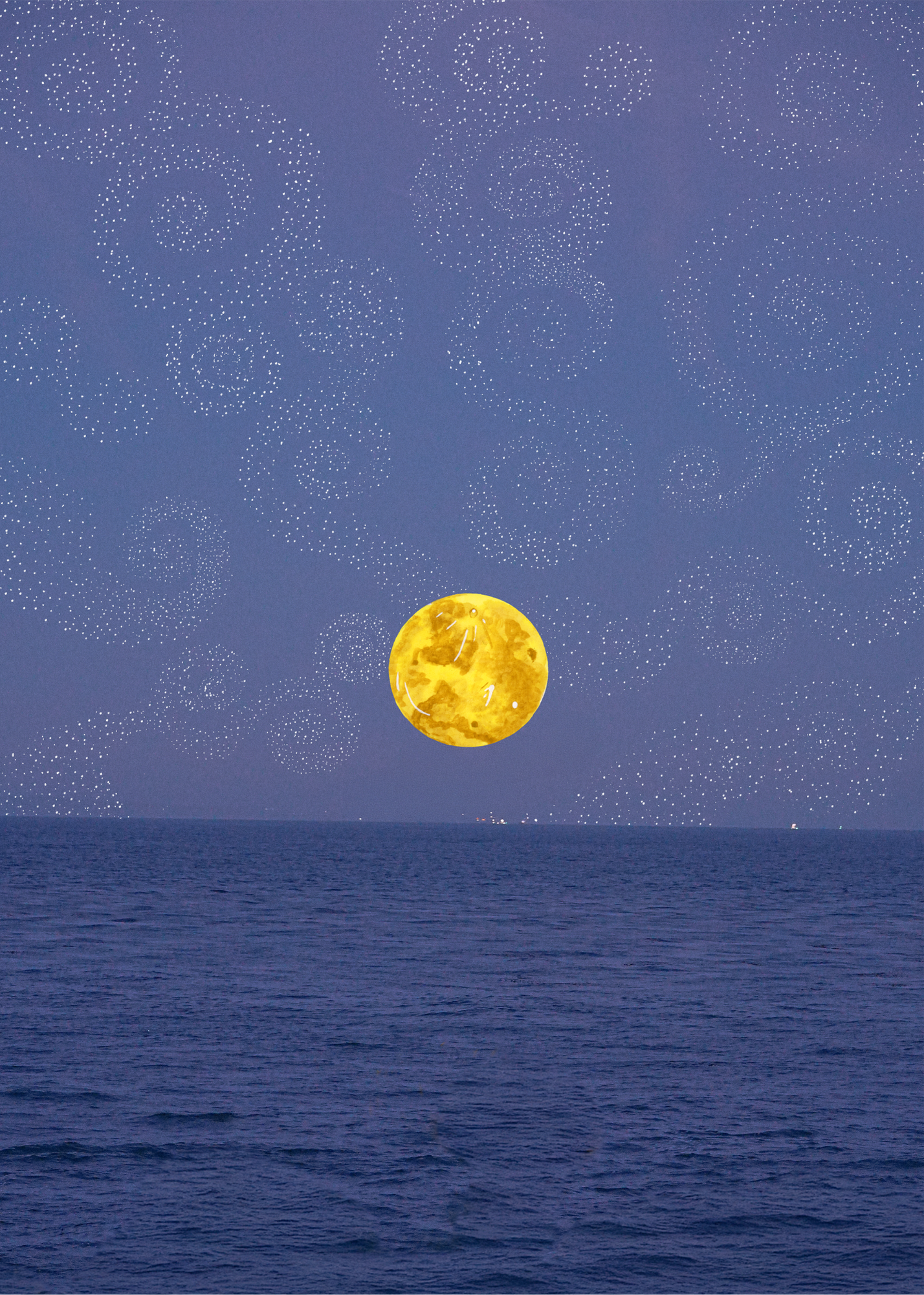 Full Moon on East Cliff