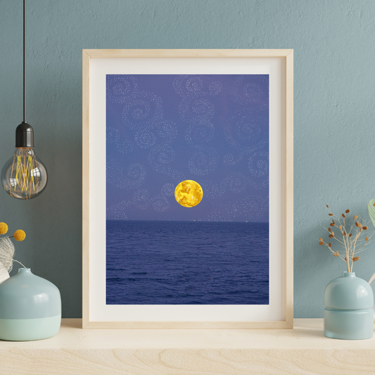 Full Moon on East Cliff