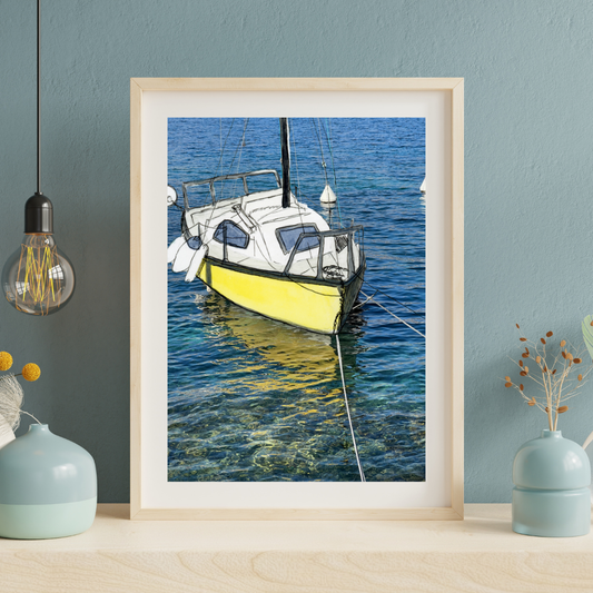 Sailboat on Lago di Garda