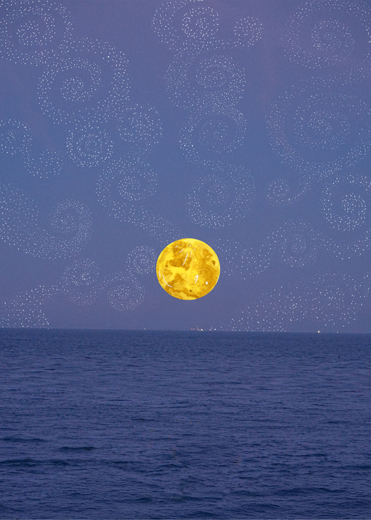 Full Moon on East Cliff