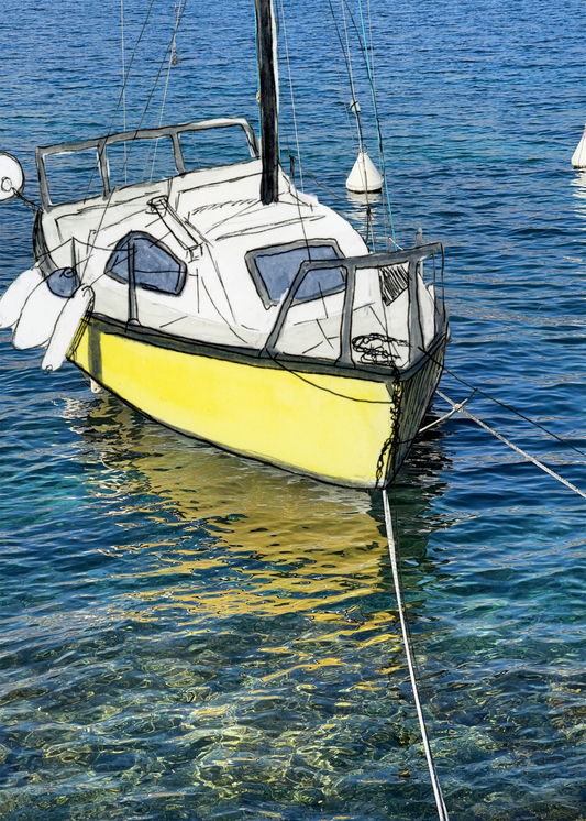 Sailboat on Lago di Garda